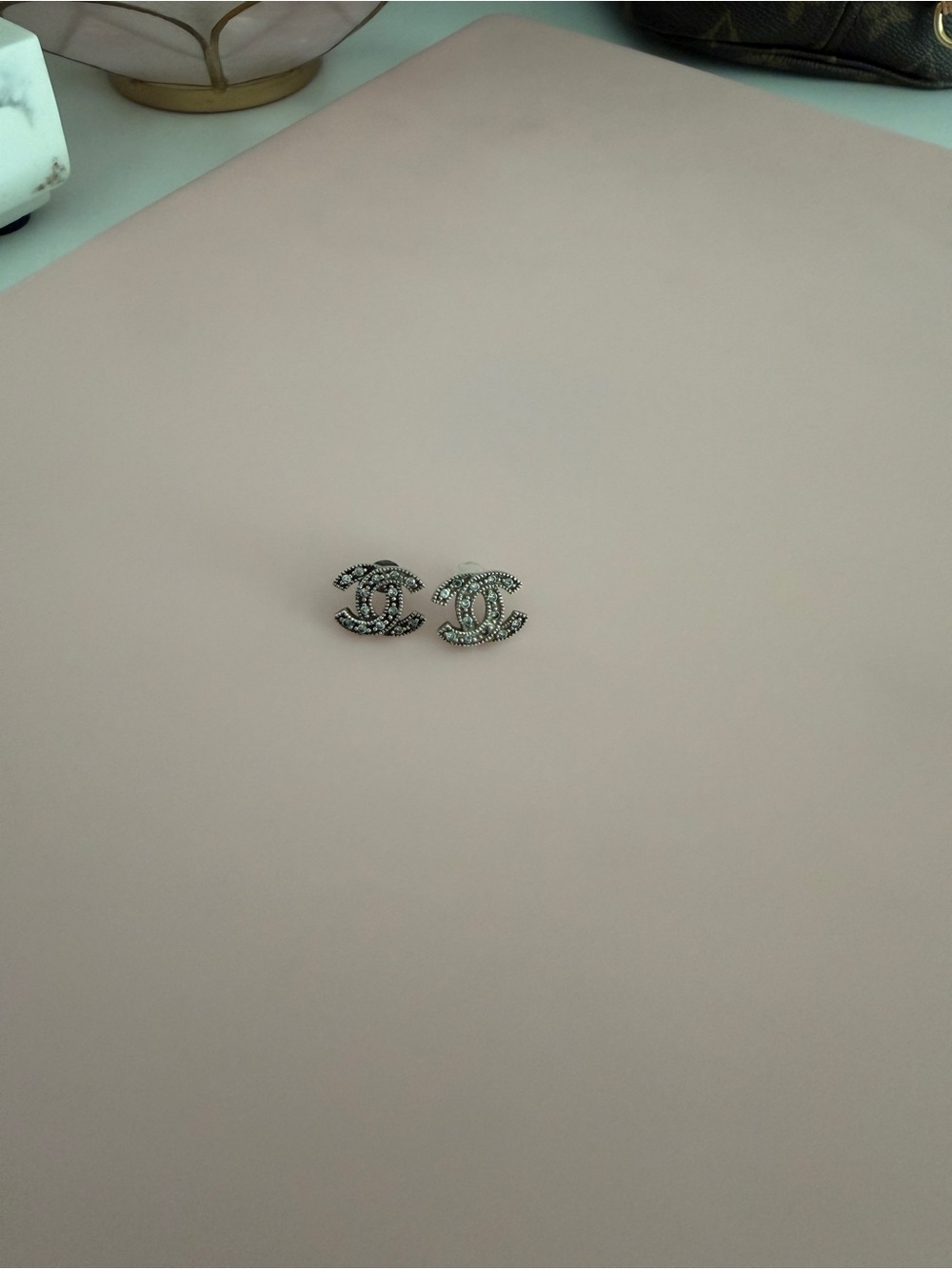 Silver earrings
